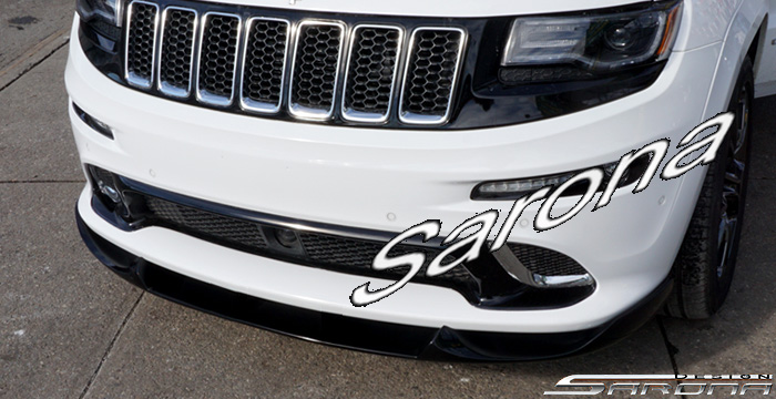 Custom Jeep Grand Cherokee  SUV/SAV/Crossover Front Lip/Splitter (2011 - 2016) - $790.00 (Part #JP-006-FA)
